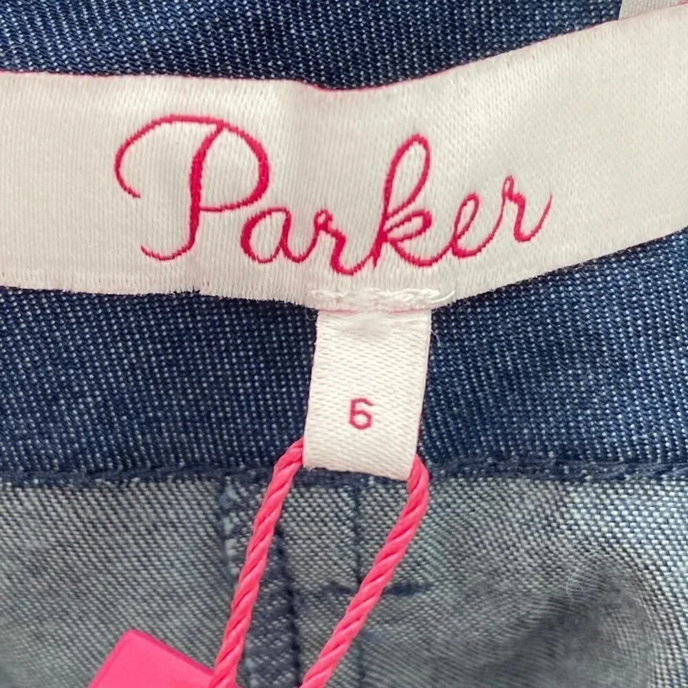 Parker Bow Short in Chambray Women's Size 6
